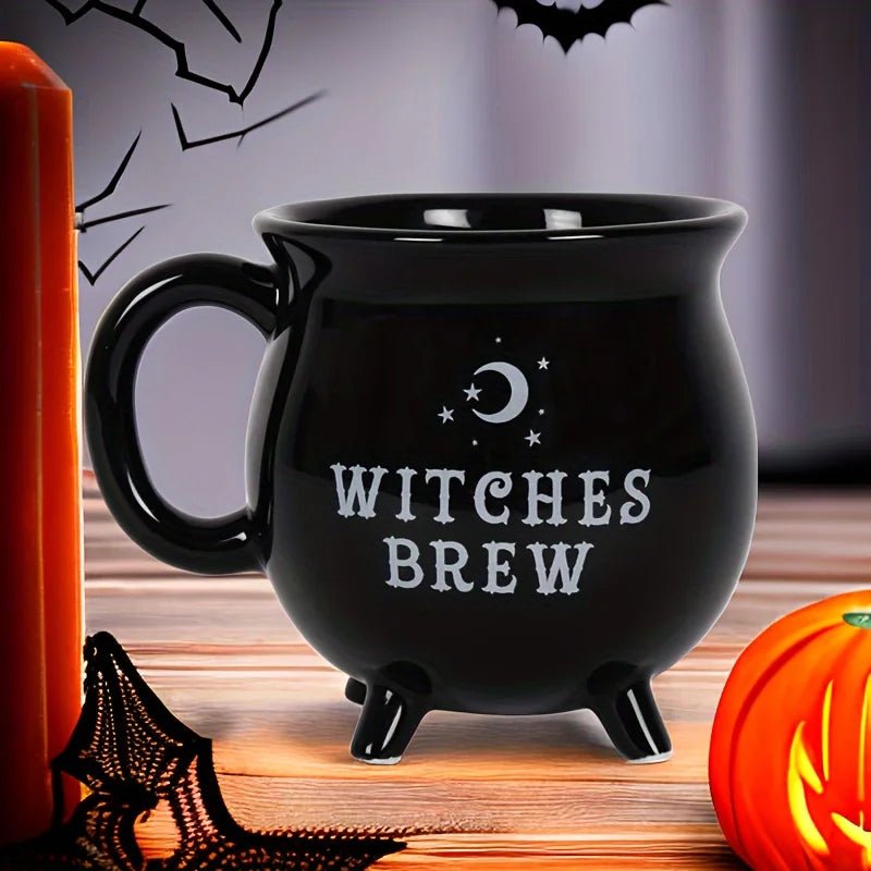 Witches Brew Cauldron Mug - The Pagan Grimoire