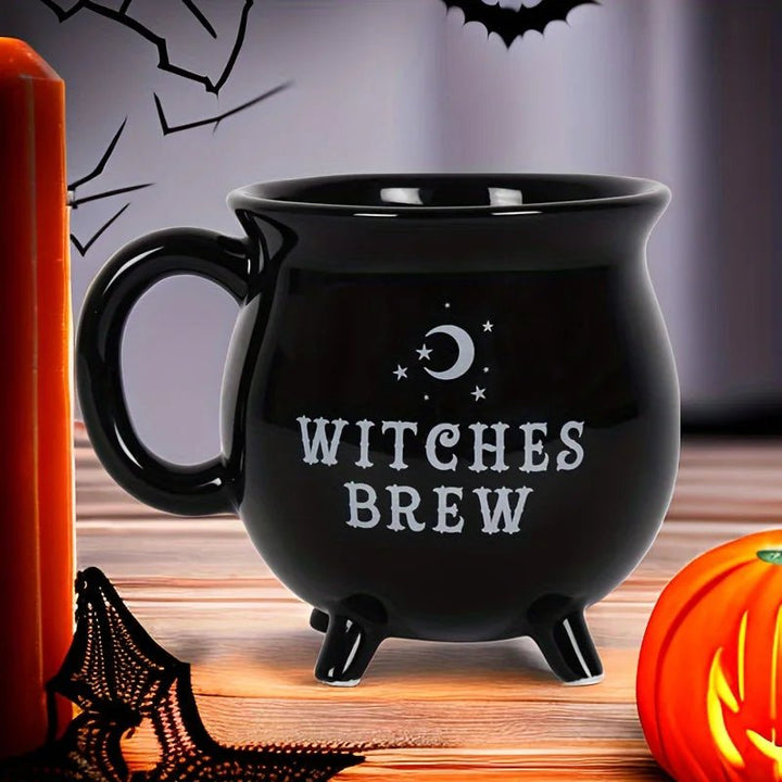 Witches Brew Cauldron Mug - The Pagan Grimoire