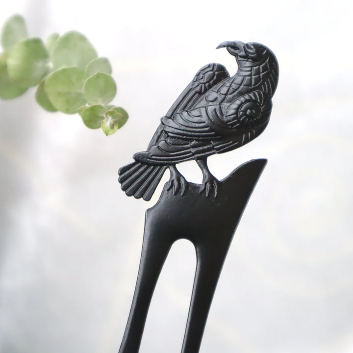 Raven Hair Stick - The Pagan Grimoire