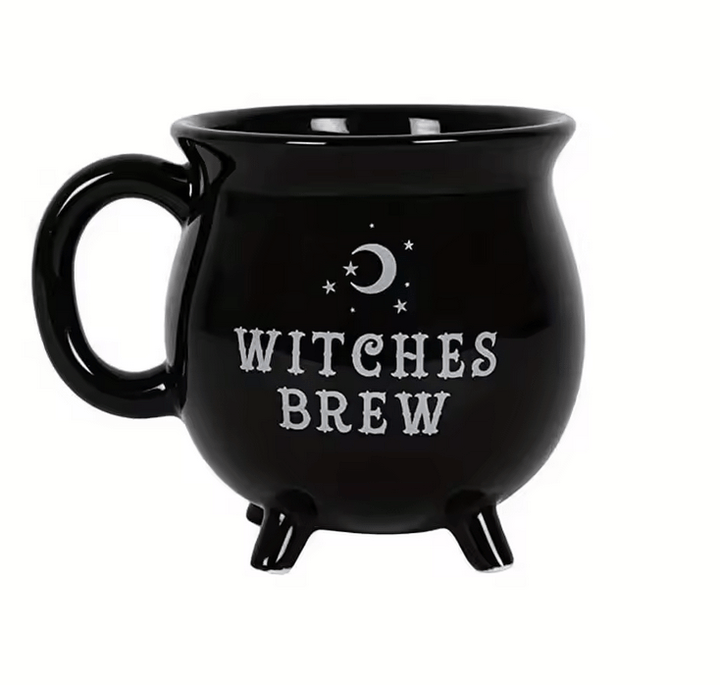 Witches Brew Cauldron Mug - The Pagan Grimoire