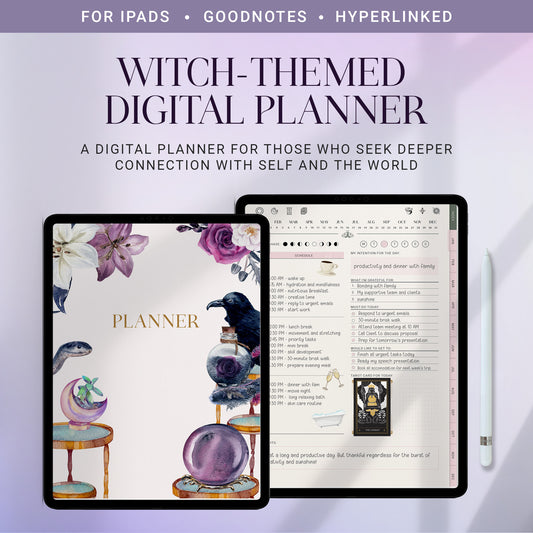 Undated Daily Witchy Planner