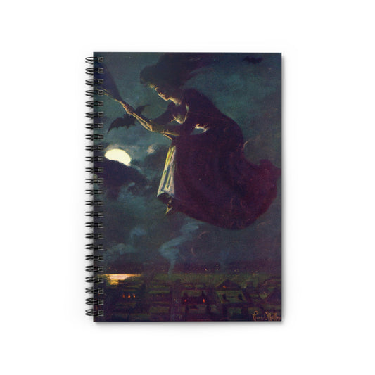 Witch on Broomstick Journal