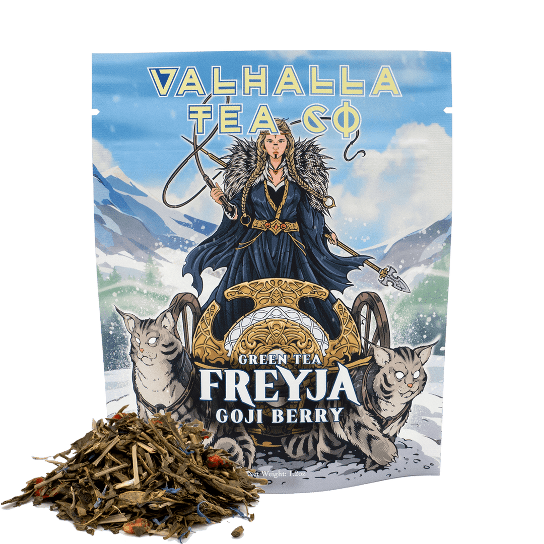 Freyja – Goji Berry Green Tea - The Pagan Grimoire