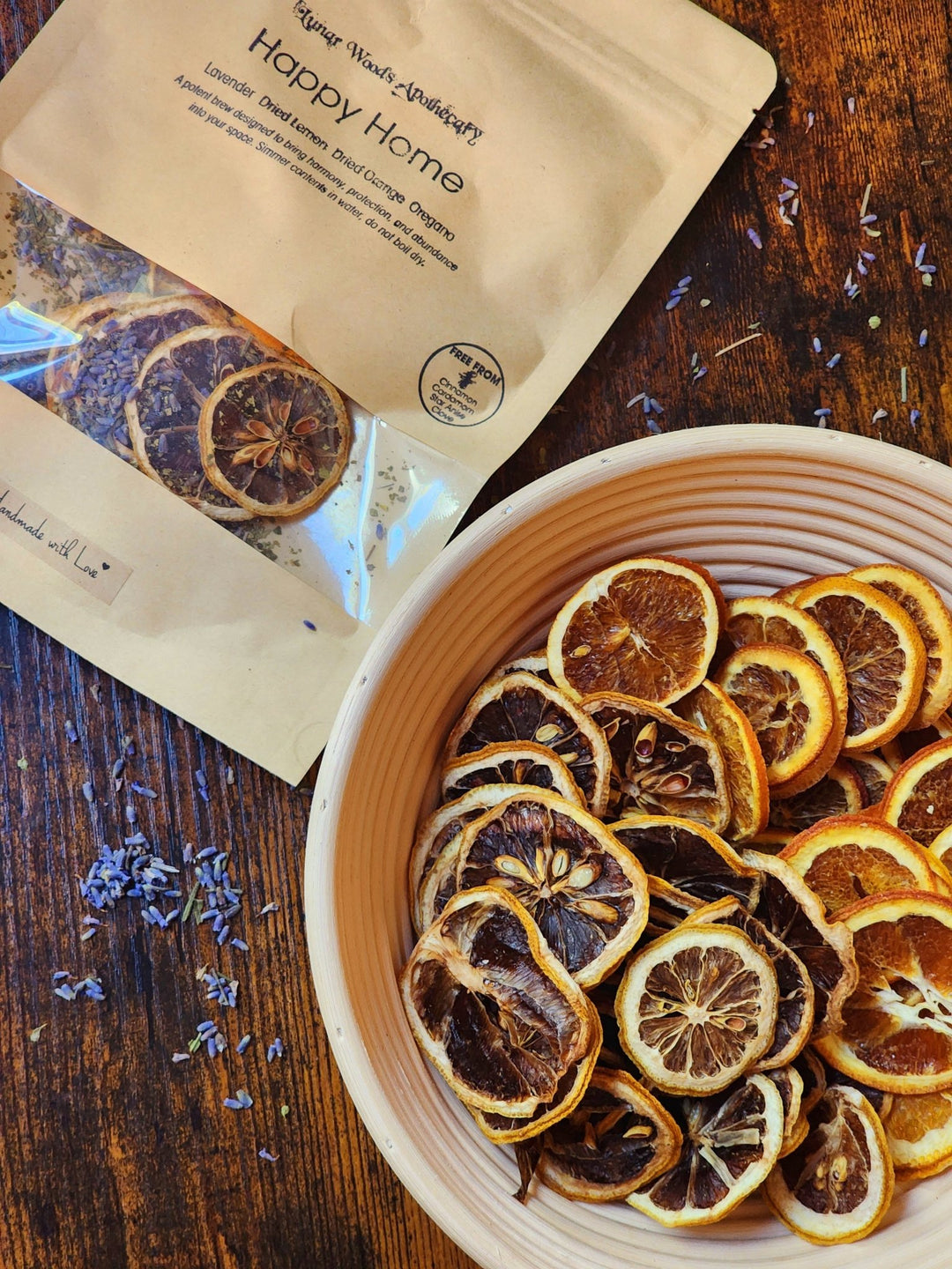 Happy Home Simmer Pot Kit - The Pagan Grimoire