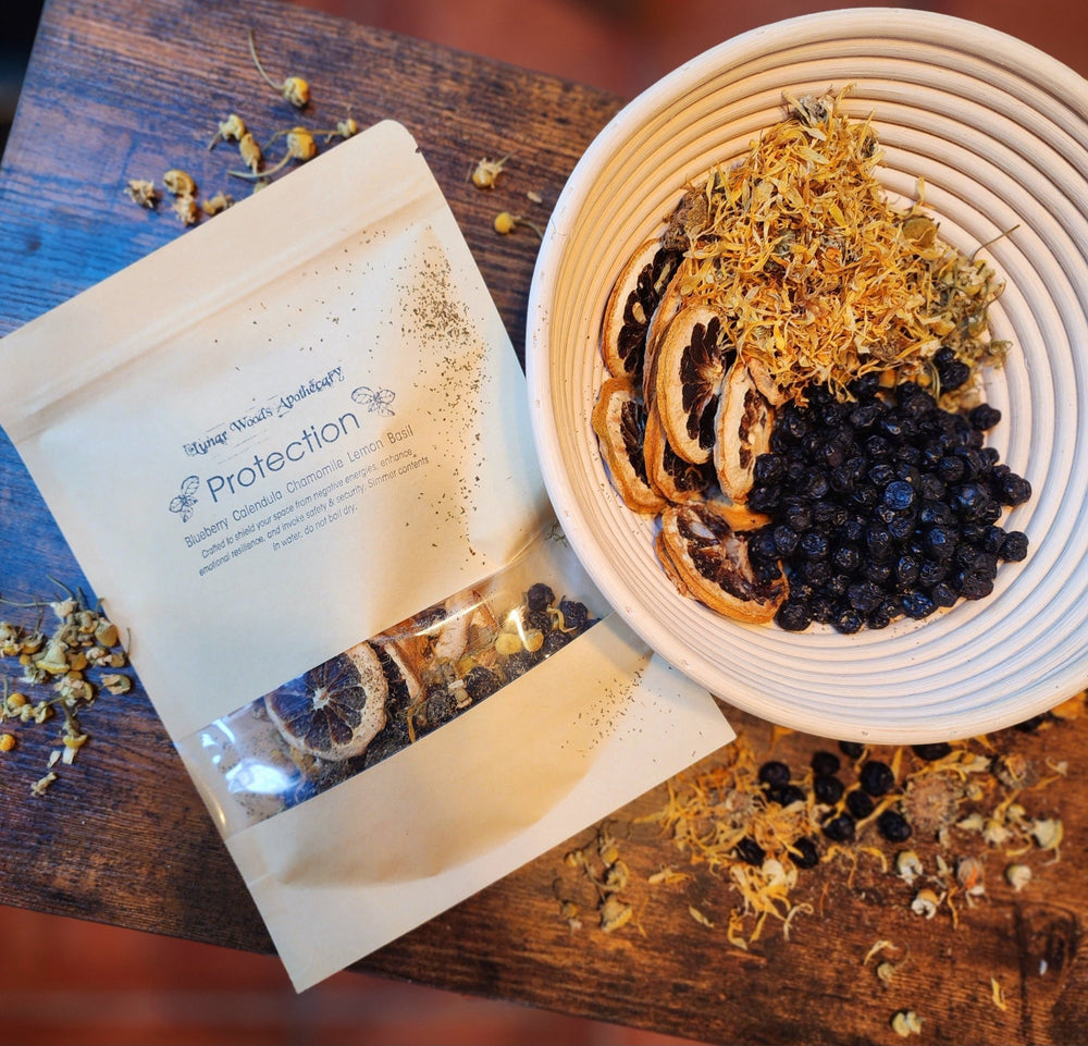 Protection Simmer Pot Kit - The Pagan Grimoire