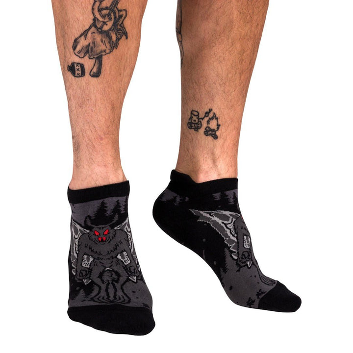 Mothman Ankle Socks - The Pagan Grimoire