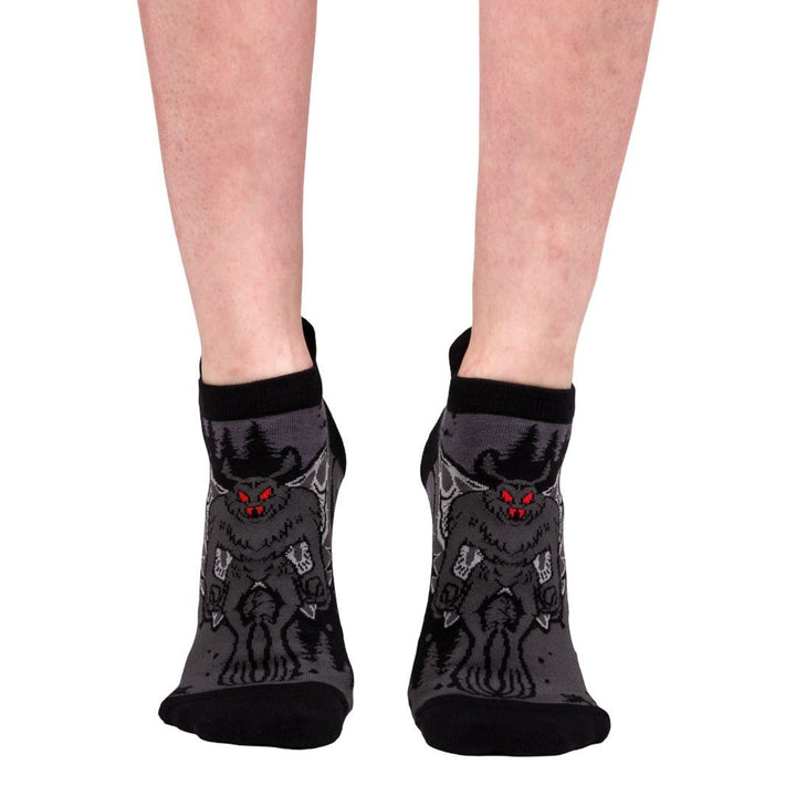 Mothman Ankle Socks - The Pagan Grimoire