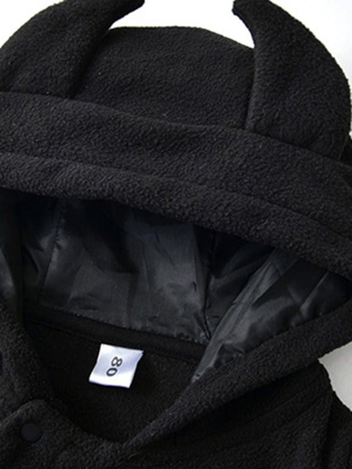 Baby Bat Fleece Jumpsui - The Pagan Grimoire