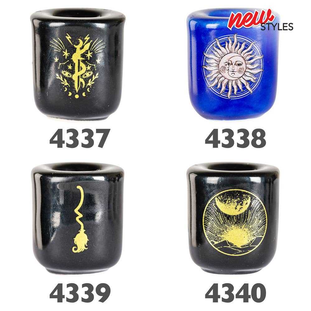 Chime Candle Holders - The Pagan Grimoire