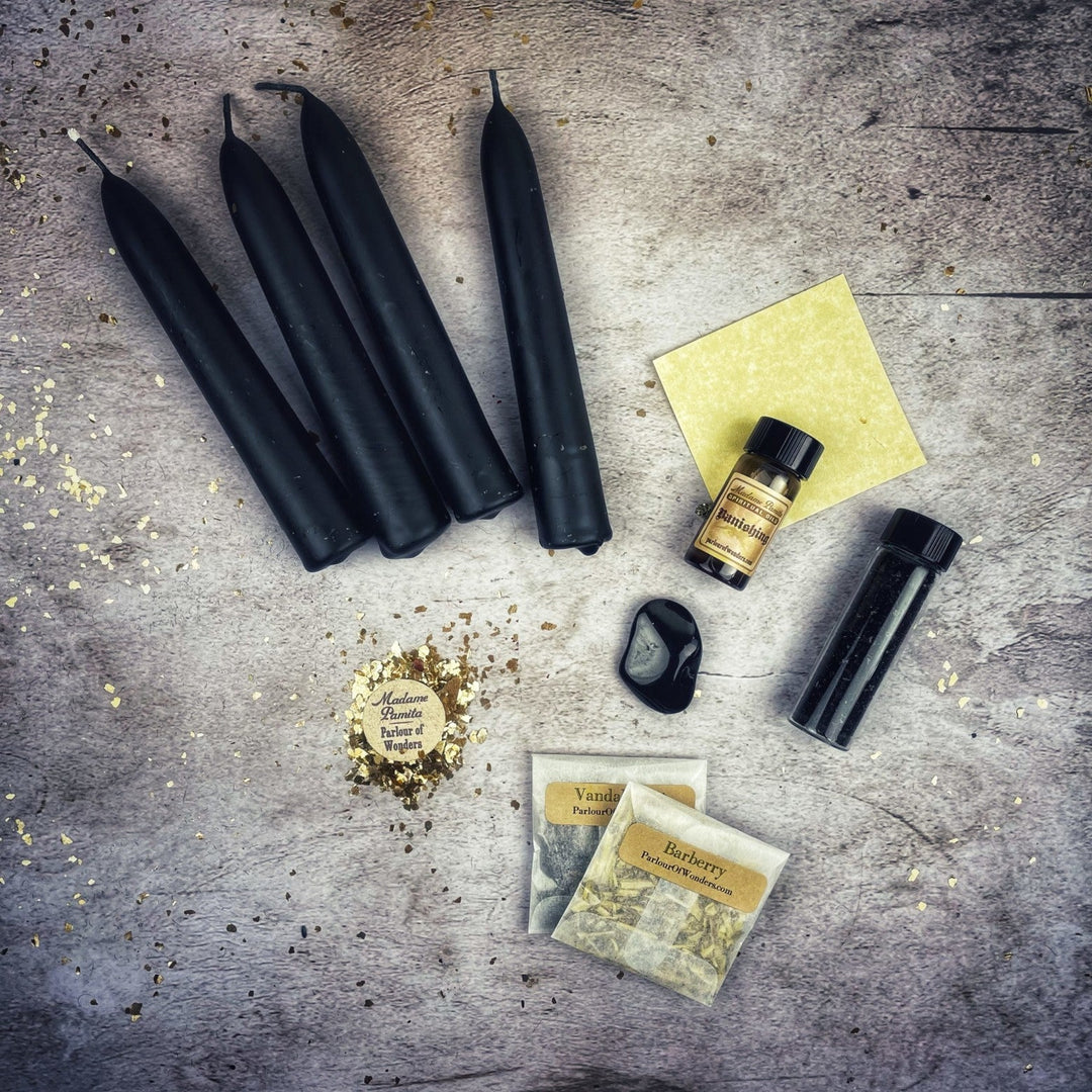 Banishing Candle Spell Booster Pack - The Pagan Grimoire