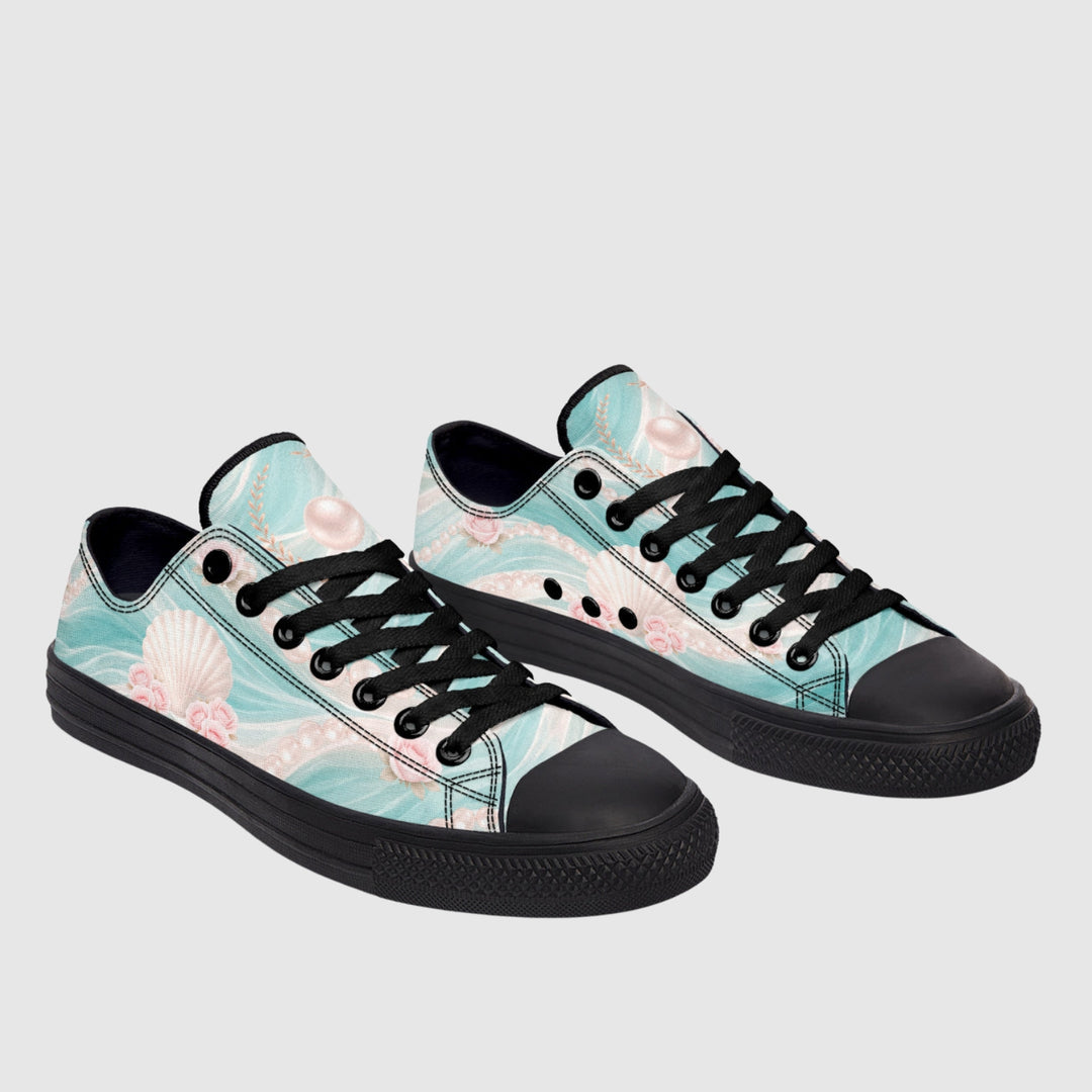 Birth of Aphrodite Low Tops - The Pagan Grimoire
