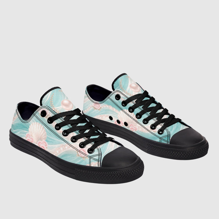 Birth of Aphrodite Low Tops - The Pagan Grimoire