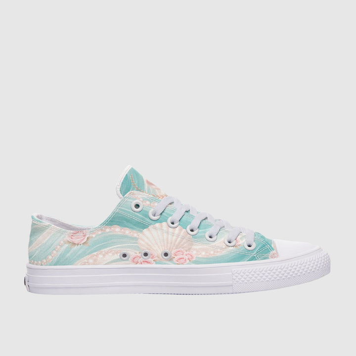 Birth of Aphrodite Low Tops - The Pagan Grimoire