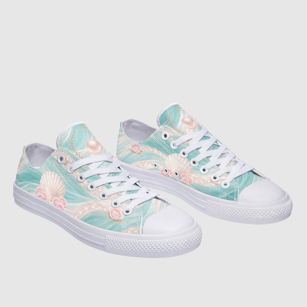 Birth of Aphrodite Low Tops - The Pagan Grimoire