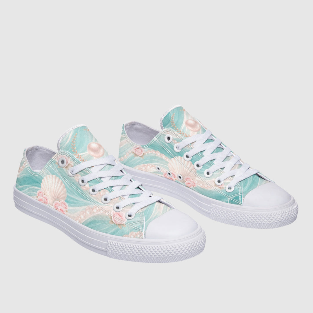 Birth of Aphrodite Low Tops - The Pagan Grimoire