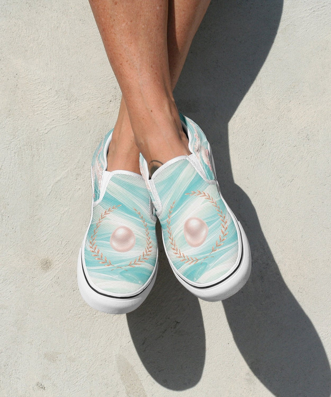 Birth of Aphrodite Slip On Shoes - The Pagan Grimoire