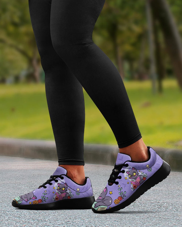 Spellbound Cat Sneakers - The Pagan Grimoire