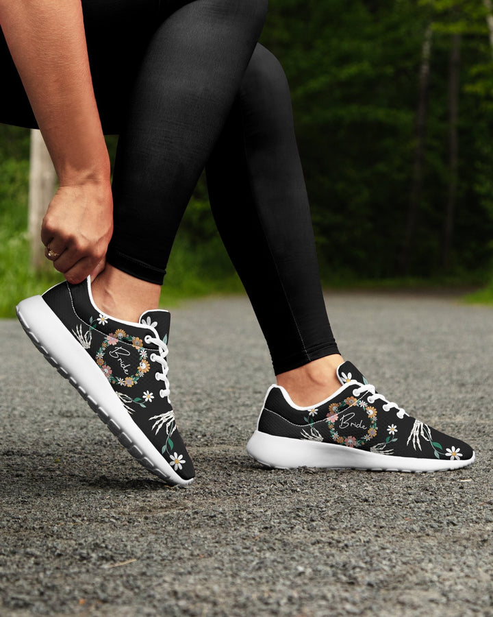 Goth Boho Bride Sneakers - The Pagan Grimoire