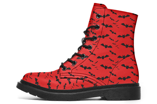 Red Bat Boots