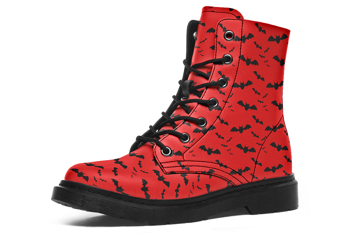 Red Bat Boots