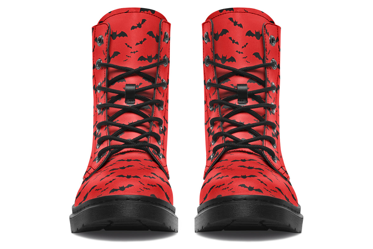 Red Bat Boots