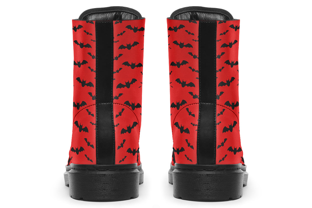 Red Bat Boots