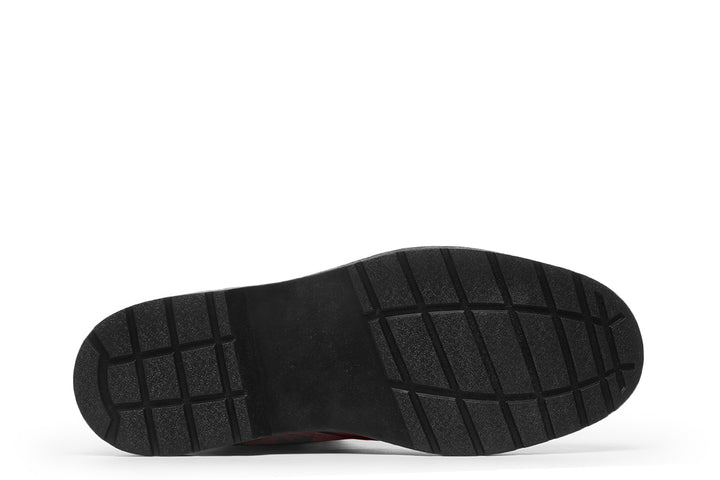 Nocturne Bat Combat Boots – Blood Red