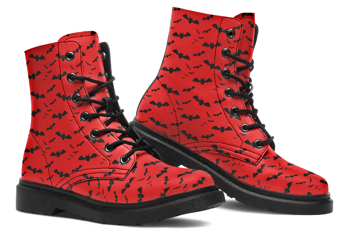 Red Bat Boots