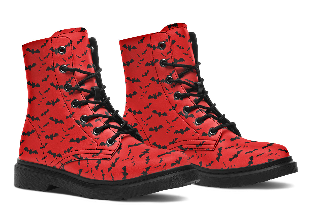 Red Bat Boots