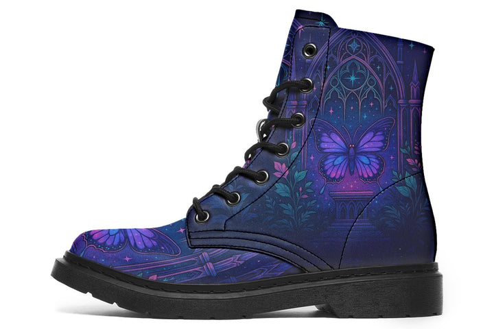 Butterfly Cathedral Boots - The Pagan Grimoire