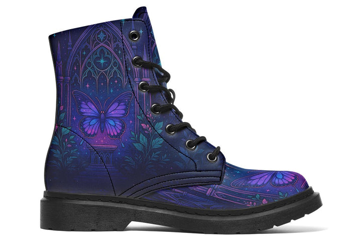 Butterfly Cathedral Boots - The Pagan Grimoire