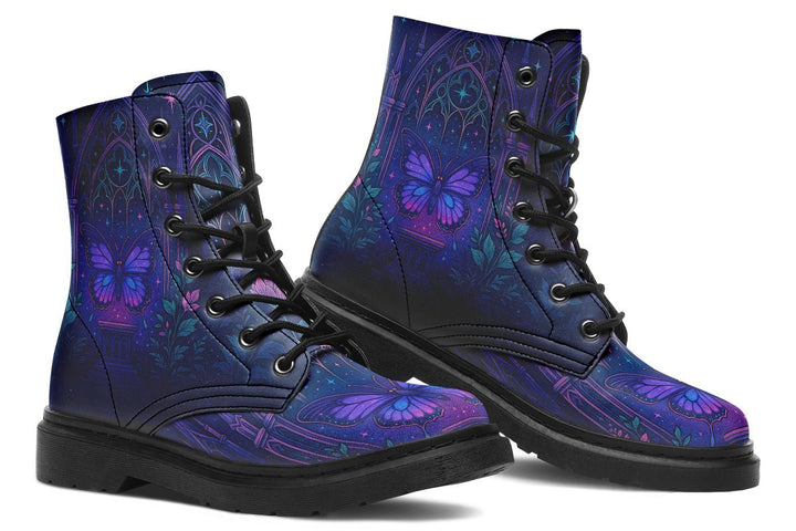 Butterfly Cathedral Boots - The Pagan Grimoire