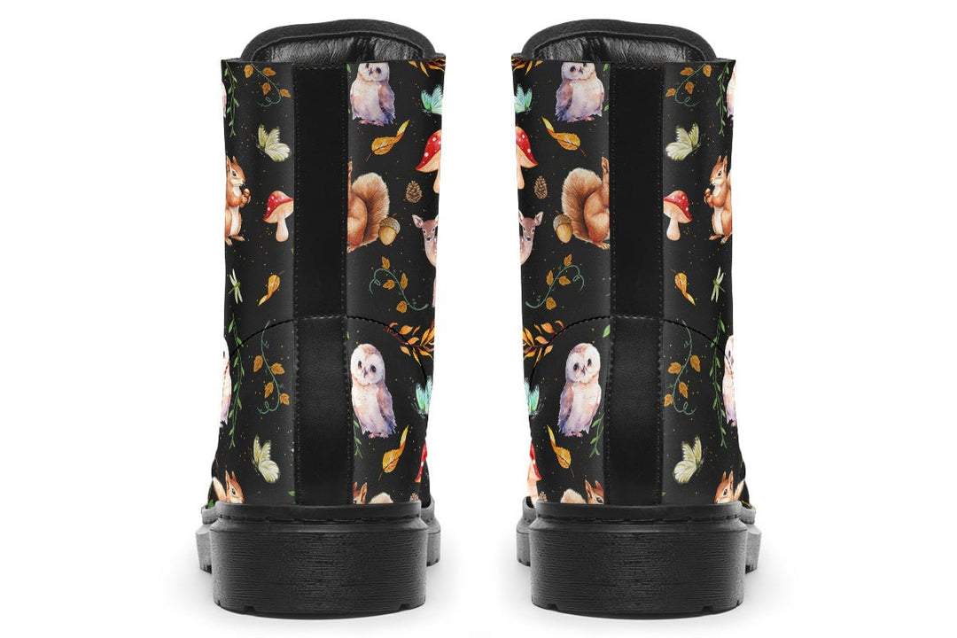 Fall Forest Friends Boots - The Pagan Grimoire