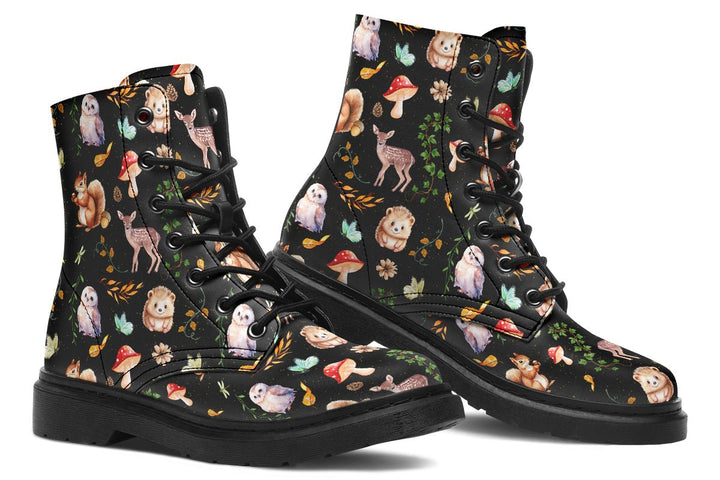 Fall Forest Friends Boots - The Pagan Grimoire
