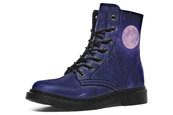 Full Moon Cathedral Boots - The Pagan Grimoire