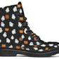 Ghost and Pumpkin Boots