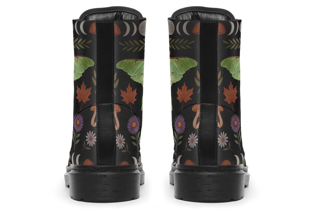 Luna Moth Boots - The Pagan Grimoire