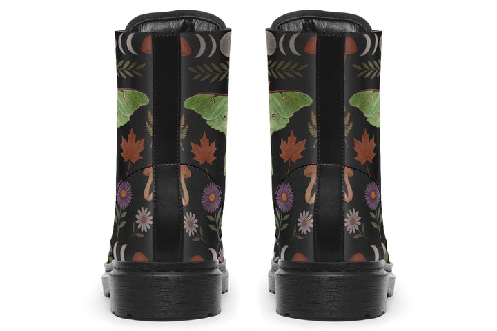 Luna Moth Boots - The Pagan Grimoire