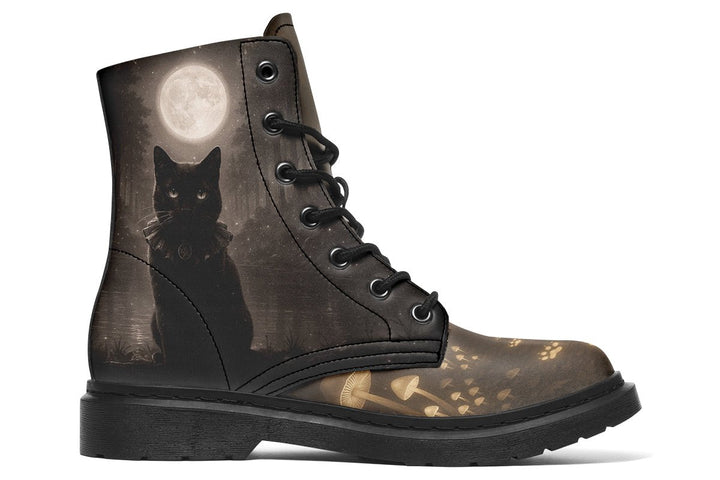 Moonlit Cat Boots - The Pagan Grimoire