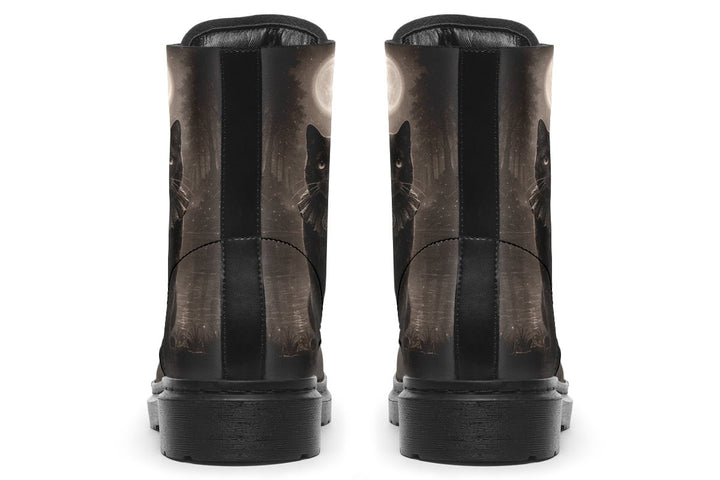 Moonlit Cat Boots - The Pagan Grimoire