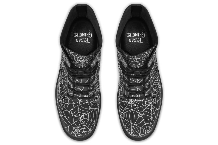 Spiderweb Boots - The Pagan Grimoire