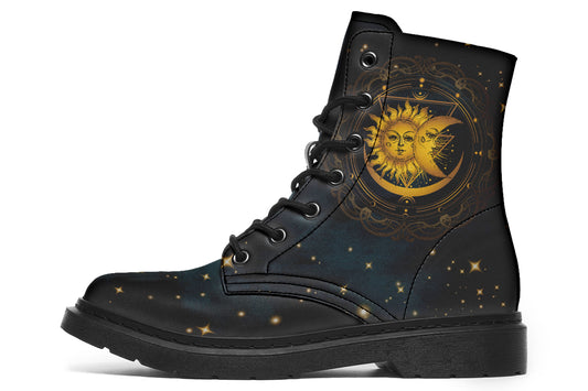 Sun, Moon, and Stars Boots