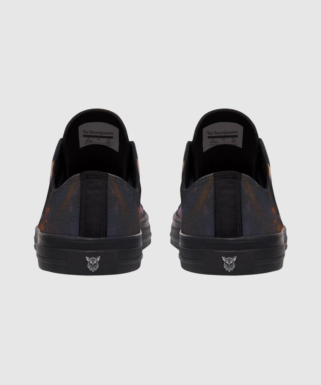 Campfire Ghost Low Tops - The Pagan Grimoire