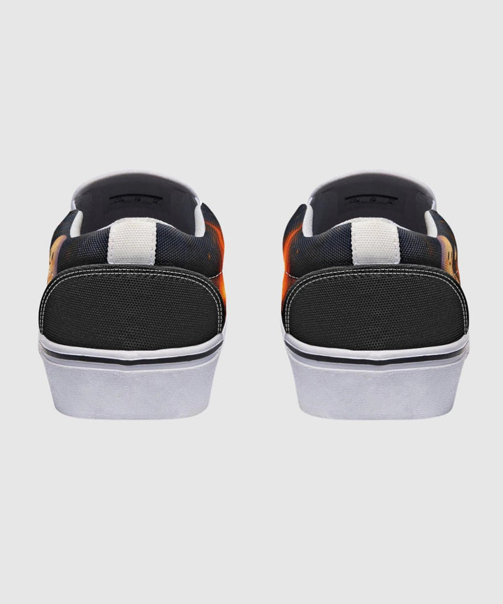 Campfire Ghost Slip - On Shoes - The Pagan Grimoire