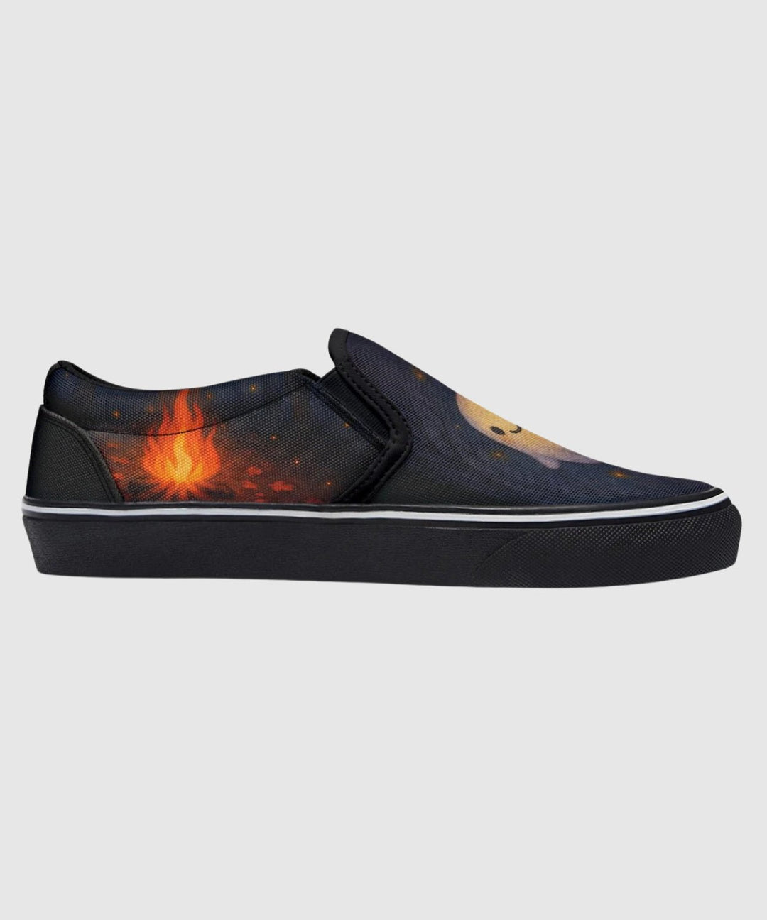 Campfire Ghost Slip - On Shoes - The Pagan Grimoire