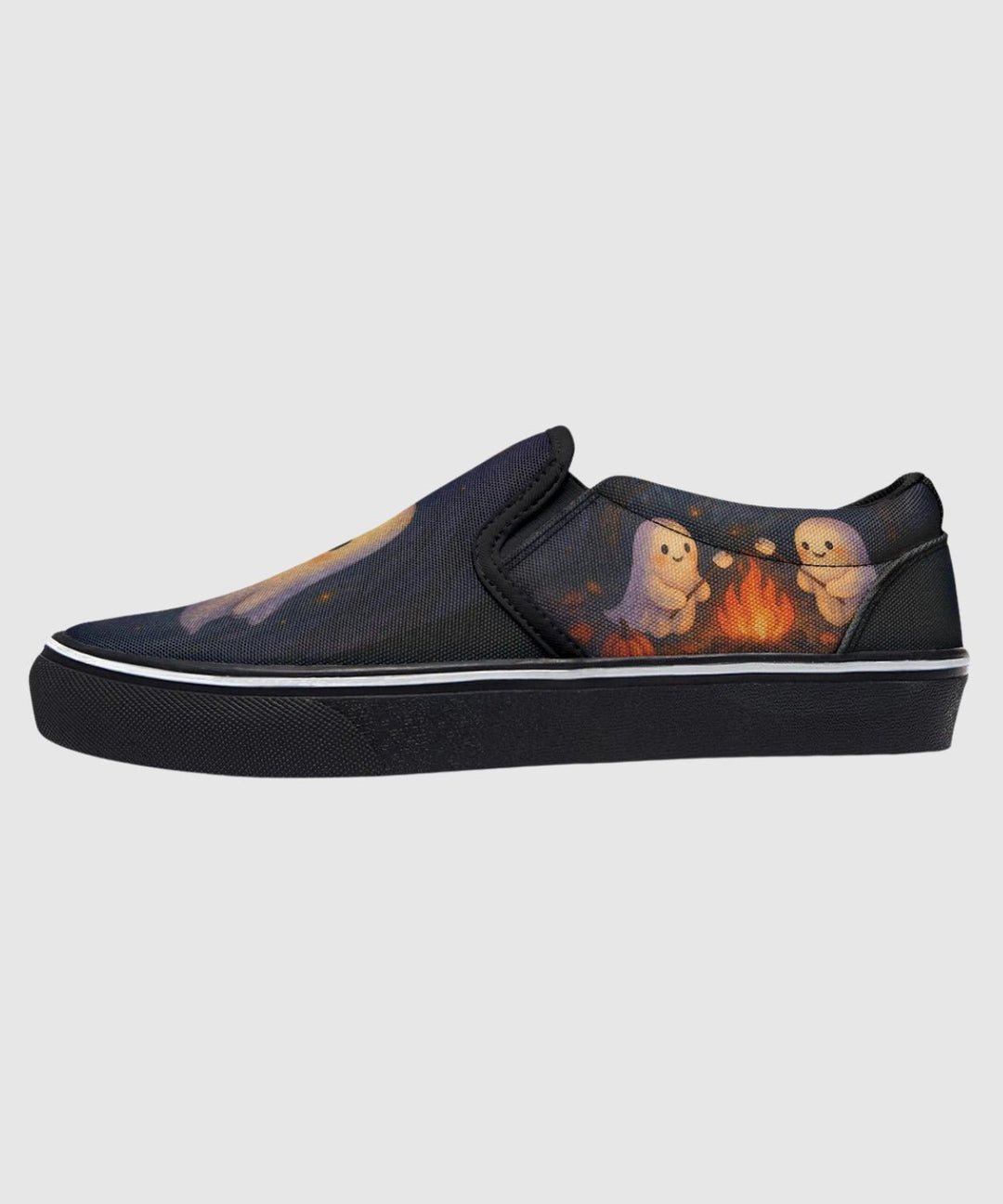 Campfire Ghost Slip - On Shoes - The Pagan Grimoire