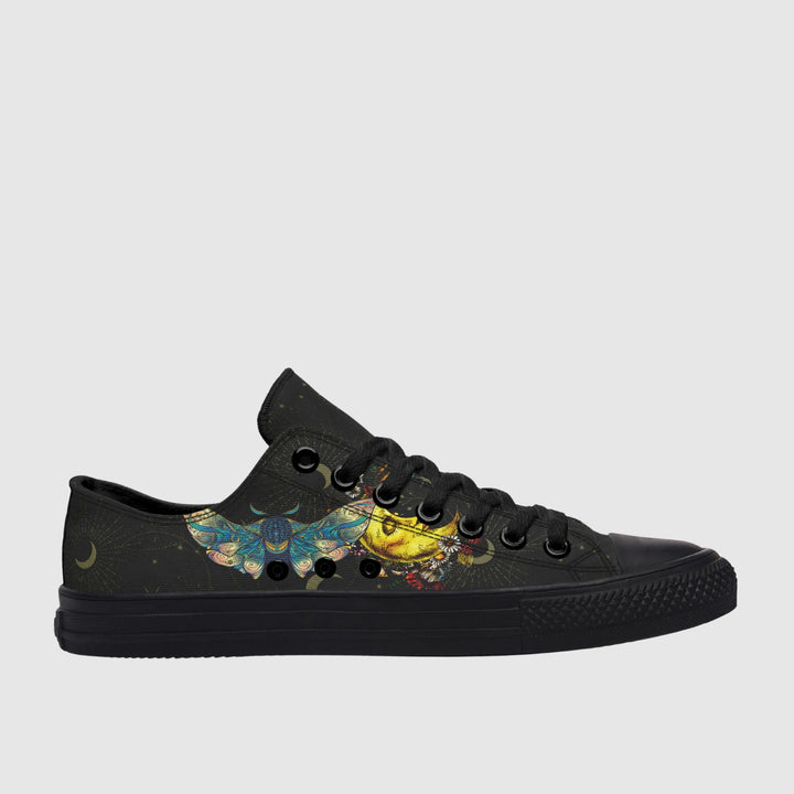 Celestial Moth Low Tops