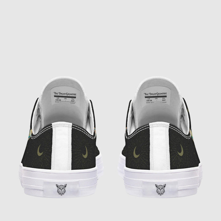 Celestial Moth Low Tops