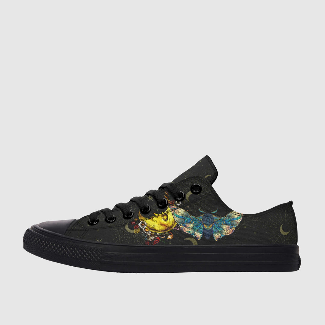 Celestial Moth Low Tops