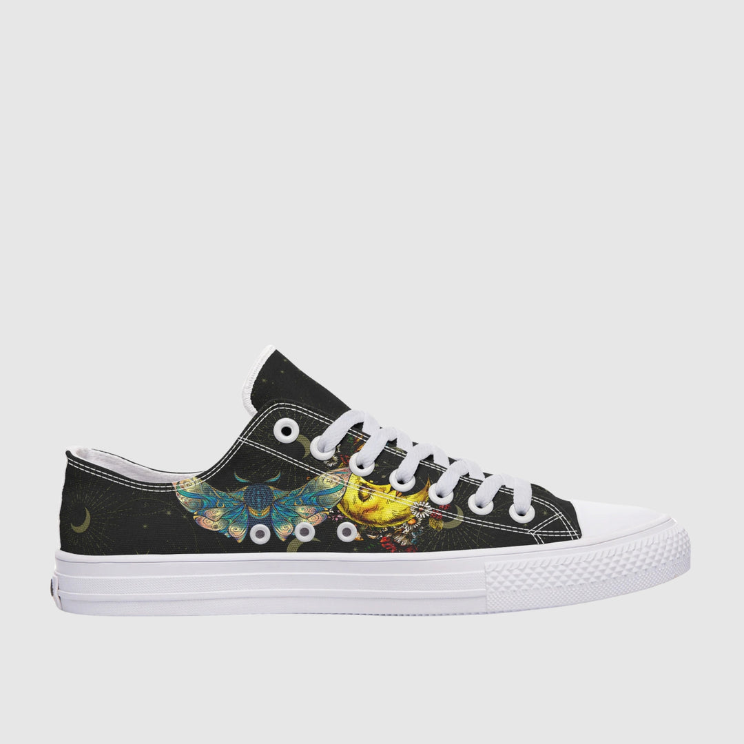 Celestial Moth Low Tops